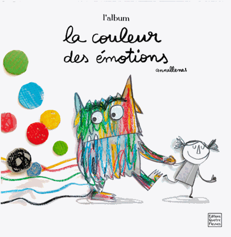 La couleur des émotions book cover by Anna Llenas for the French summer reading program