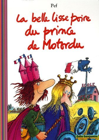 La belle lisse poire du prince de Motordu book cover by Pef for the French summer reading program
