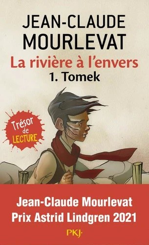 La rivière à l'envers – Tomek book cover by Jean-Claude Mourlevat for the French summer reading program