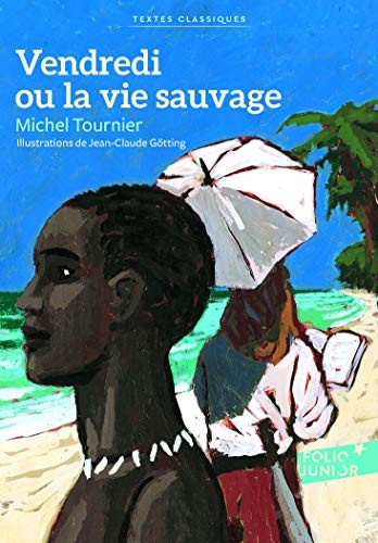 Vendredi ou la vie sauvage book cover by Michel Tournier for the French summer reading program